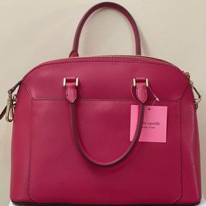 Kate spade pink medium dome satchel